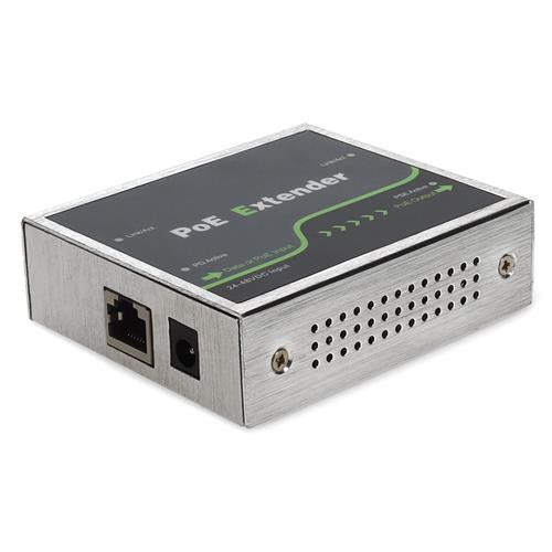 Picture of Gigabit PoE Extender: 1-Port In / 1-Port Out 10/100/1000M PoE Copper Ethernet RJ45 Extender for Cat5e or Better.
