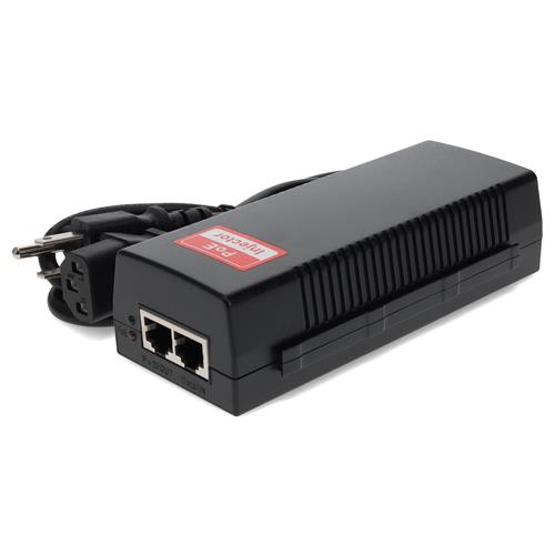 Picture of 30W 10/100/1000M POE Injector with plastic shell (10/100/1000Base-T, 30W,1/2(+),3/6(-))