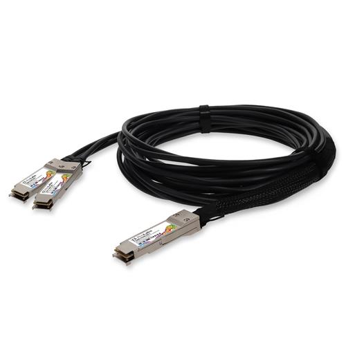 Picture for category Arista Networks® C-Q200-2Q100-2M Compatible TAA 200GBase-CU QSFP56 to 2xQSFP56 Direct Attach Cable (Passive Twinax, 2m, LSZH)