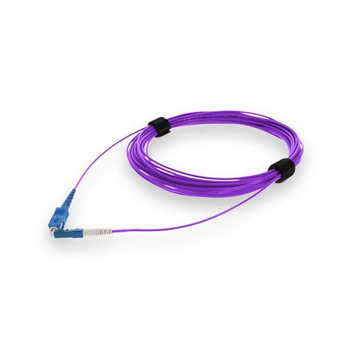 Picture of 10m SC to LC Purple OS2 Simplex OFNR (Riser-Rated) SMF Fiber Patch Cable