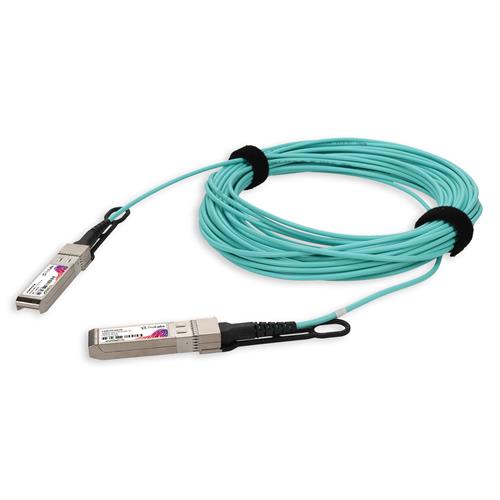Picture of Cisco® SFP-10G-AOC5M to HP® J9284B-AOC Compatible TAA Compliant 10GBase-AOC SFP+ Active Optical Cable (850nm, MMF, 5m)