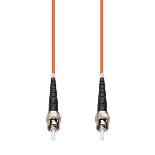 Picture of 100m ST to ST Orange OM1 Simplex OFNP (Plenum-Rated) MMF Fiber Patch Cable