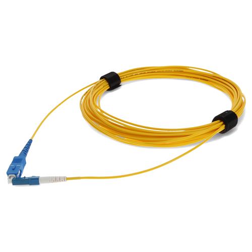 Picture of 1m SC to LC Yellow OS2 Simplex OFNR (Riser-Rated) SMF Fiber Patch Cable