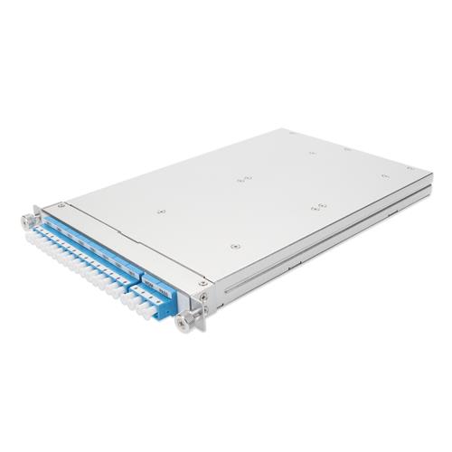 Picture of 8 Channel CWDM MUX (Duplex) CARTRIDGE, 1471nm, 1491nm, 1511nm, 1531nm, 1551nm, 1571nm, 1591nm, and 1611nm, with Pass Ports and LC Connector