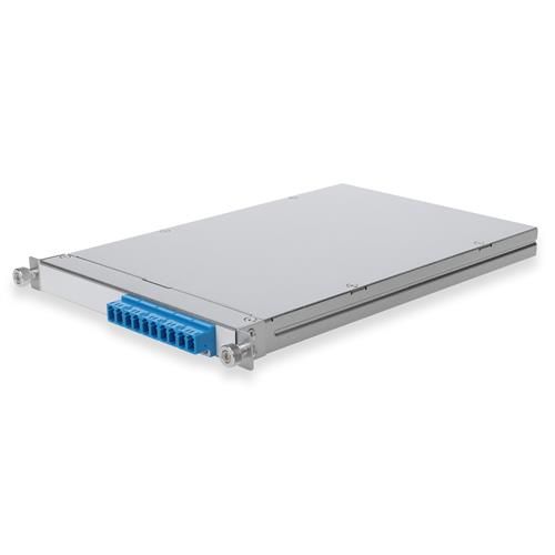 Picture of 8 Channel CWDM MUX (Simplex) CARTRIDGE, 1470nm, 1490nm, 1510nm, 1530nm, 1550nm, 1570nm, 1590nm, and 1610nm, with LC Connnectors