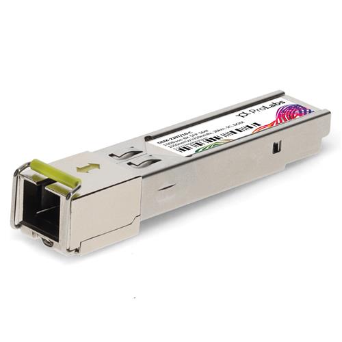 Picture of D-Link® DEM-220T/10 Compatible TAA 100Base-BX SFP Transceiver (SMF, 1550nmTx/1310nmRx, 20km, SC, DOM)