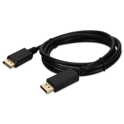 Picture of 6ft DisplayPort Male to DisplayPort Male Black Cable For Resolution Up to 3840x2160 (4K UHD)