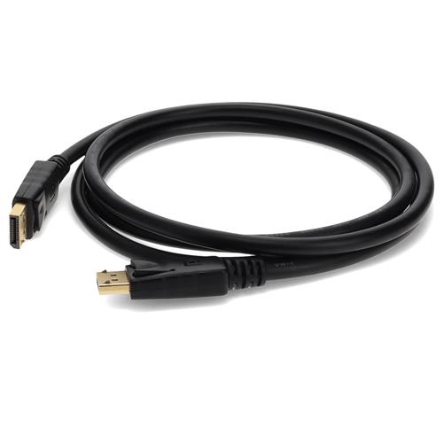 Picture of 1ft DisplayPort 1.2 Male to DisplayPort 1.2 Male Black Cable For Resolution Up to 3840x2160 (4K UHD)