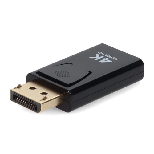 Picture of DisplayPort 1.2 Male to HDMI 1.3 Female Black Adapter Which Requires DP++ For Resolution Up to 2560x1600 (WQXGA)