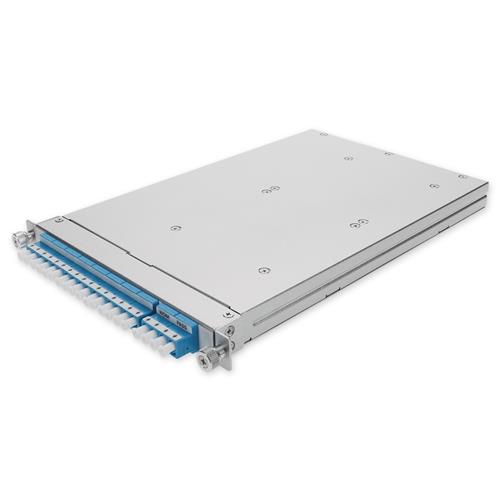 Picture of 8 Channel DWDM MUX (Duplex) CARTRIDGE, Channels 44-51, with Pass Ports and LC Connector