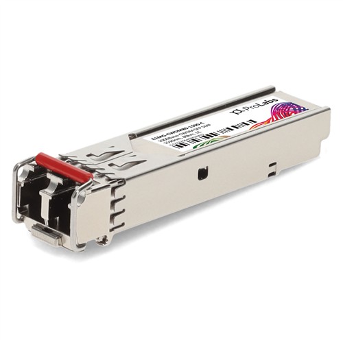 Picture of Brocade® (Formerly) E1MG-CWDM80-1590 Compatible TAA 1000Base-CWDM SFP Transceiver (SMF, 1590nm, 80km, LC, DOM)