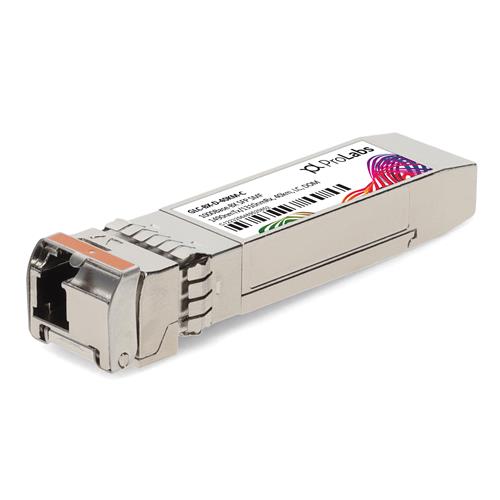 Picture of Cisco® GLC-BX-D-40KM Compatible TAA 1000Base-BX SFP Transceiver (SMF, 1490nmTx/1310nmRx, 40km, LC, DOM)