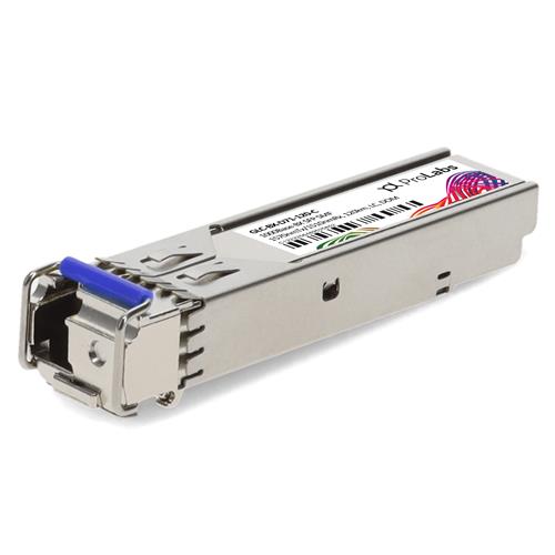 Picture of Cisco® GLC-BX-D71-120 Compatible TAA 1000Base-BX SFP Transceiver (SMF, 1570nmTx/1510nmRx, 120km, LC, DOM)