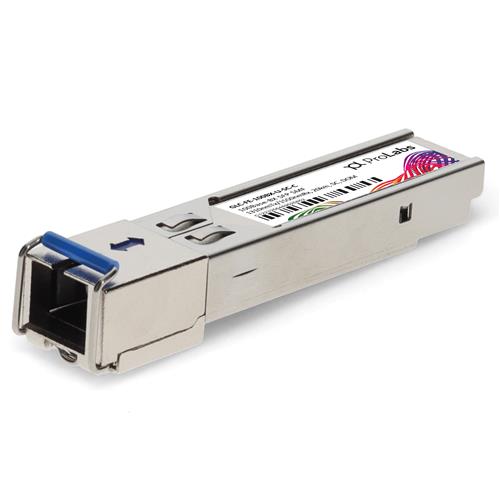 Picture of Cisco® Compatible TAA 100Base-BX SFP Transceiver (SMF, 1310nmTx/1550nmRx, 20km, SC, DOM)