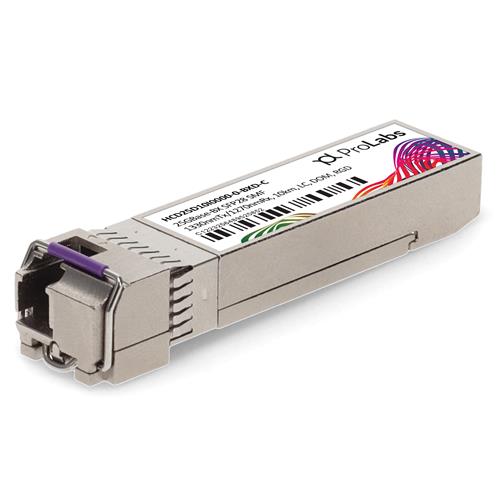 Picture of Fujitsu® HCD25D10I0000-0-BXD Compatible TAA 25GBase-BX SFP28 Transceiver (SMF, 1330nmTx/1270nmRx, 10km, LC, -40 to 85C)
