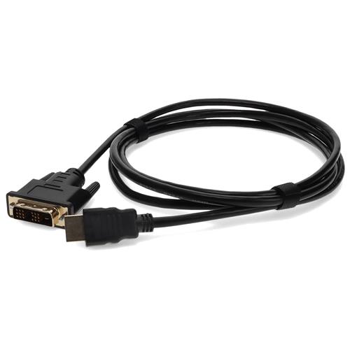 Picture of 6ft HDMI 1.3 Male to DVI-D Single Link (18+1 pin) Male Black Cable For Resolution Up to 1920x1200 (WUXGA)