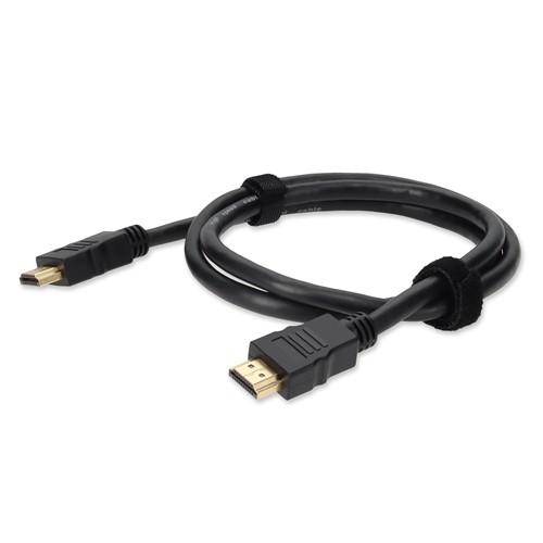 Picture of 1m HDMI 1.4 Male to Male Black Cable For Resolution Up to 4096x2160 (DCI 4K)