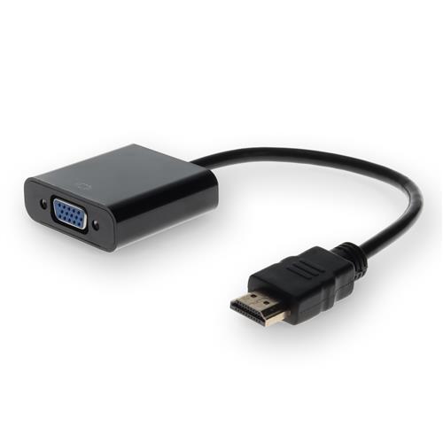 Picture of 5-Pack of HDMI 1.3 Male to VGA Female Black Active Adapters For Resolution Up to 1920x1200 (WUXGA)