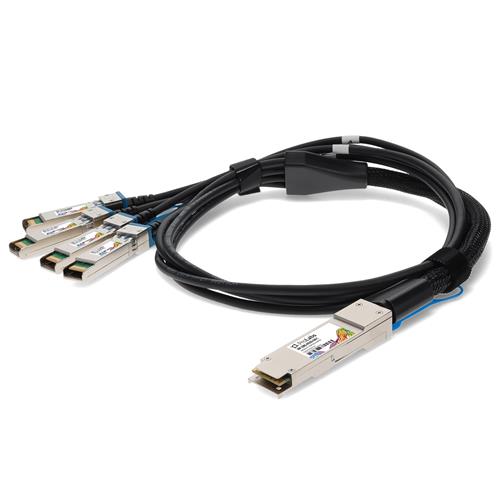 Picture for category Juniper Networks® JNP-100G-4X25G-5M Compatible TAA 100GBase-CU QSFP28 to 4xSFP28 Direct Attach Cable (Passive Twinax, 5m)