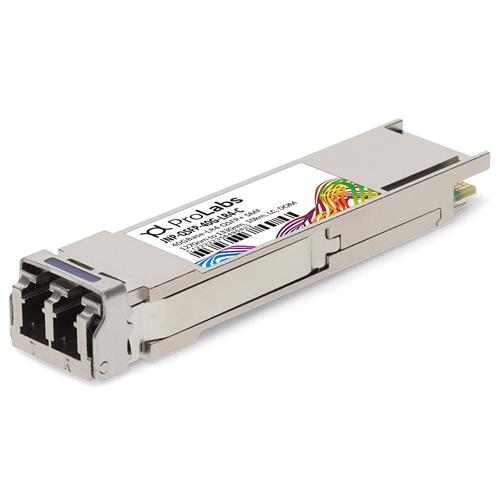 Picture of Juniper Networks® JNP-QSFP-40G-LR4 Compatible TAA 40GBase-LR4 QSFP+ Transceiver (SMF, 1270nm to 1330nm, 10km, LC, DOM)