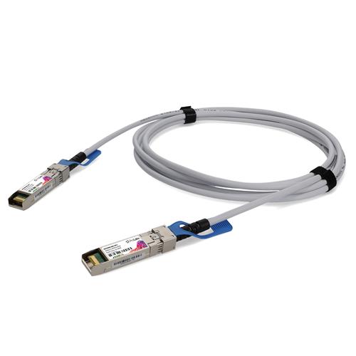 Picture of Mellanox® MCP2M00-A001-WE Compatible TAA Compliant 25GBase-CU SFP28 Direct Attach Cable (Passive Twinax, 1m, White)