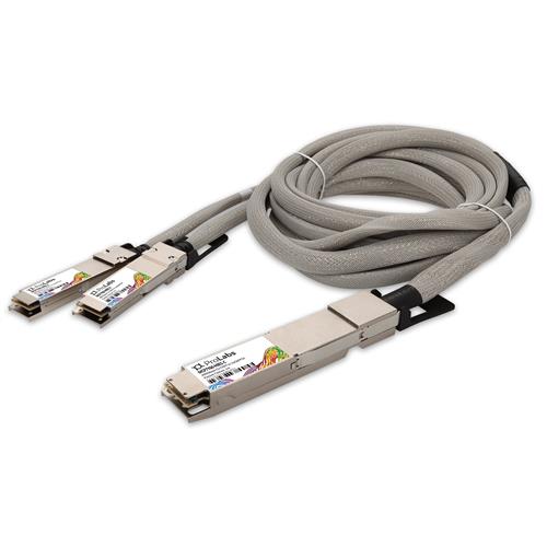 Picture of Mellanox® MCP7Y60-H001 Compatible 400GBase-CU OSFP to 2xQSFP56 Direct Attach Cable (Passive Twinax, 1m)