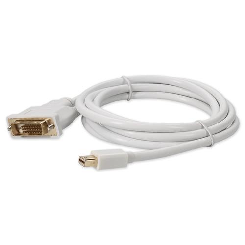 Picture of 6ft Mini-DisplayPort Male to DVI-D Male Adapter Cable White