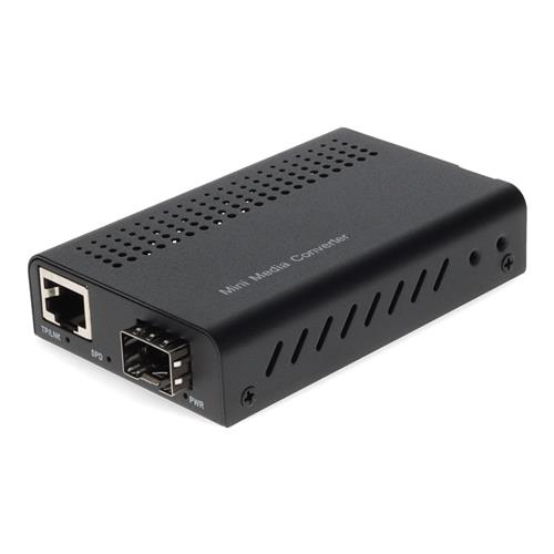 Picture of 10/100/1000Base-TX(RJ-45) to Open SFP Port Mini Media Converter