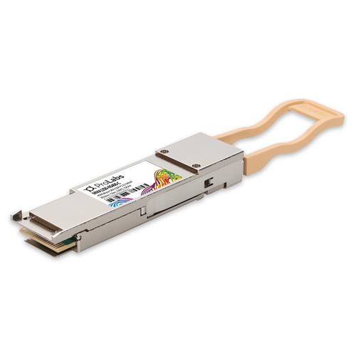 Picture of Mellanox® MMA1Z00-NS400 Compatible TAA 400GBase-SR4 QSFP112 Transceiver (MMF, 850nm, 50m, MPO, DOM, CMIS 5.0, Flat Top)