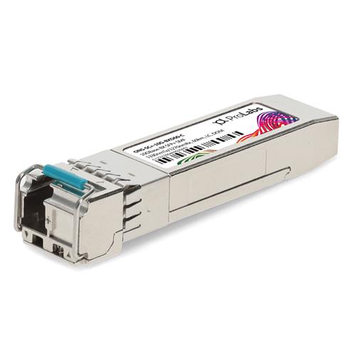 Picture of Cisco® ONS-SC+-10G-BXD60 Compatible TAA 10GBase-BX SFP+ Transceiver (SMF, 1330nmTx/1270nmRx, 60km, LC, DOM)