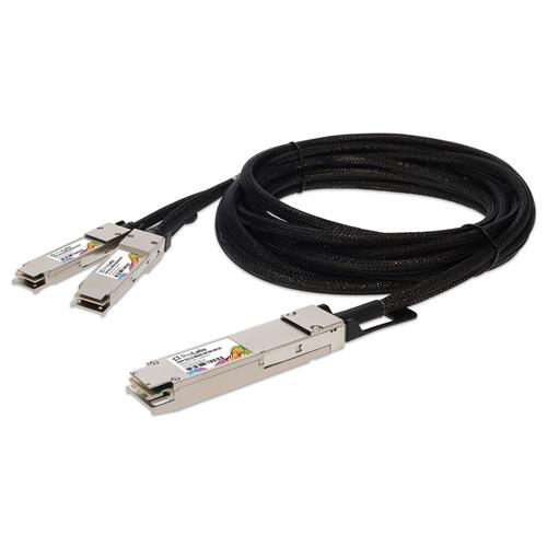 Picture for category Arista Networks® Compatible TAA 800GBase-AEC OSFP to 2xQSFP112 Active Electrical Cable (AEC, 3m, CMIS 5.0)