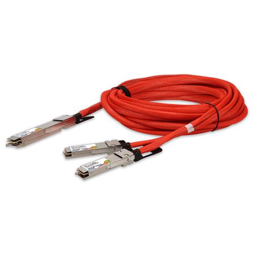 Picture of Mellanox® Compatible TAA 400GBase-CU OSFP to 2xQSFP56 Direct Attach Cable Direct Attach Cable (Active Twinax, 3m)