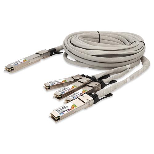 Picture of MSA and TAA 800GBase-CU OSFP to 4xQSFP112 Direct Attach Cable (Passive Twinax, 1m)