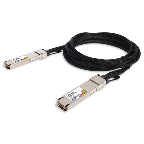 Picture for category MSA and TAA 800GBase-AEC OSFP-RHS to OSFP-RHS Active Electrical Cable (AEC, 6m, CMIS 5.0)