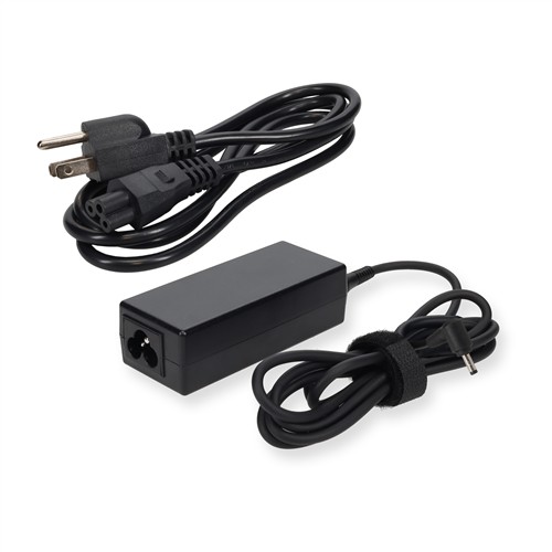 Picture for category 6ft Acer® PA-1450-26 Compatible 45W 19V at 2.37A Black 3.0 mm x 1.0 mm Laptop Power Adapter and Cable