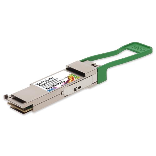 Picture of Arista Networks® Compatible TAA 100GBase-BX ER1 PAM4 QSFP28 Transceiver Single Lambda (SMF, 1309.14nmTx/1304.58nmRx, 40km, LC, DOM)