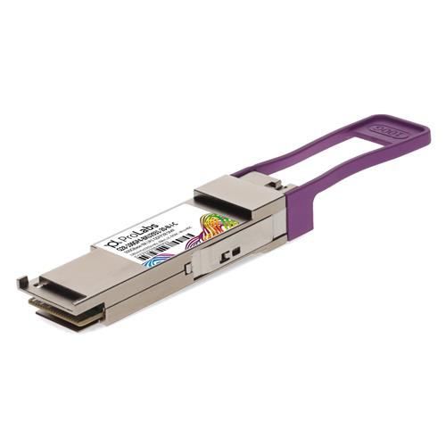 Picture of Alcatel-Lucent Nokia® Compatible TAA 100GBase-BX LR1 PAM4 QSFP28 Transceiver Single Lambda (SMF, 1291nmTx/1311nmRx, 20km, LC, DOM, -40 to 85C)