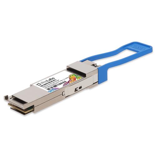 Picture of MSA and TAA 100GBase-BX ER1 PAM4 QSFP28 Transceiver Single Lambda (SMF, 1304.58nmTx/1309.14nmRx, 40km, LC, DOM)
