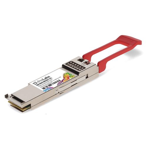 Picture of MSA and TAA 50GBase-BX PAM4 QSFP28 Transceiver (SMF, 1331nmTx/1271nmRx, 10km, LC, DOM)
