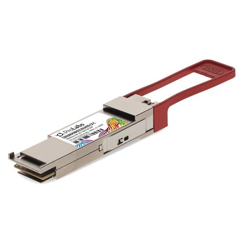 Picture of Calix® Compatible TAA 100GBase-BX LR4 PAM4 QSFP28 Transceiver (SMF, 1311nmTx/1291nmRx, 20km, LC, DOM)