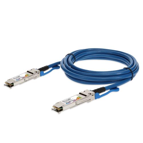 Picture for category Cisco® QSFP-100G-CU2M Compatible TAA Compliant 100GBase-CU QSFP28 Direct Attach Cable (Passive Twinax, 2m)