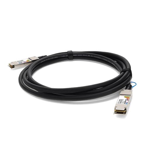 Picture of Ciena® Compatible TAA Compliant 100GBase-CU QSFP28 Direct Attach Cable (Passive Twinax, 1m)