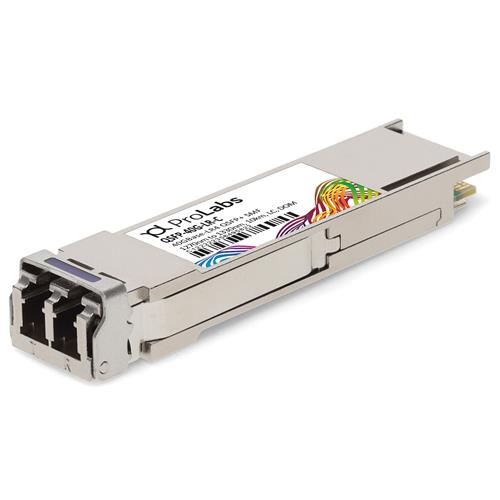 Picture of Alcatel-Lucent Nokia® QSFP-40G-LR Compatible TAA 40GBase-LR4 QSFP+ Transceiver (SMF, 1270nm to 1330nm, 10km, LC, DOM)