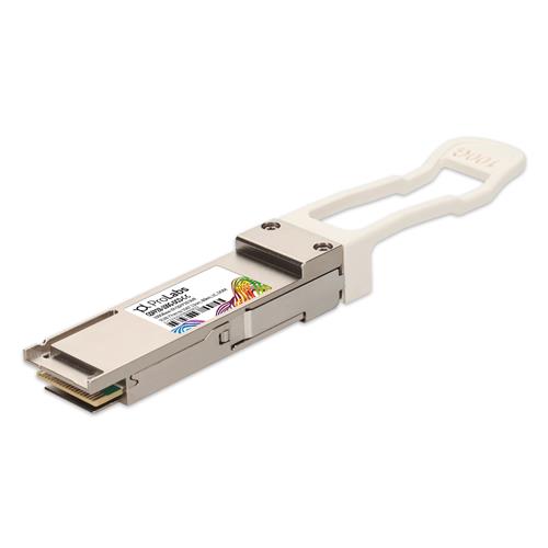 Picture of Cisco® Compatible (with select systems) TAA 100GBase-ZR QSFP28 Transceiver (SMF, 1528.77nm to 1567.13nm, 80km, LC, DOM)
