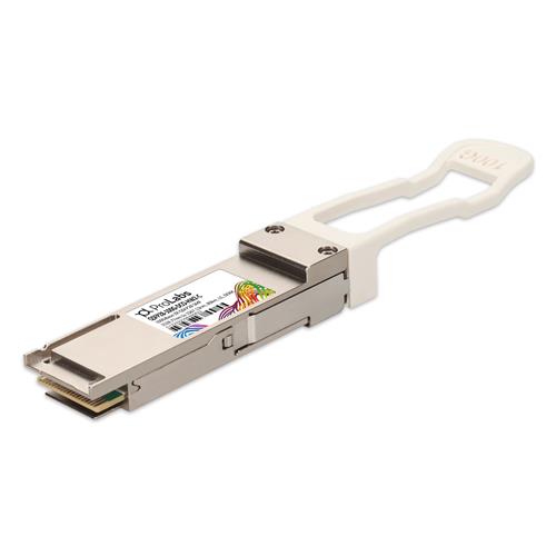 Picture of Huawei® Compatible (with select systems) TAA 100GBase-ZR QSFP28 Transceiver (SMF, 1528.77nm to 1567.13nm, 80km, LC, DOM)