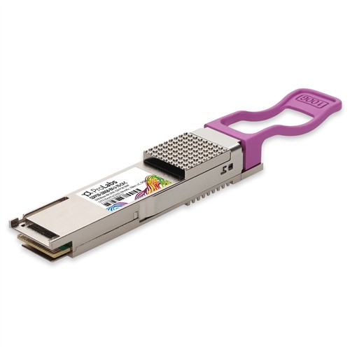 Picture for category Calix® Compatible TAA 100GBase-ZR4 Lite BX QSFP28 Transceiver (SMF, 1272.55nmTx/1310.19nmRx, 70km, LC, DOM)