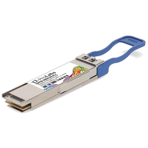 Picture of Accedian® Compatible TAA 100GBase-LR4 QSFP28 Transceiver (SMF, 1295nm to 1309nm, 10km, LC, DOM)