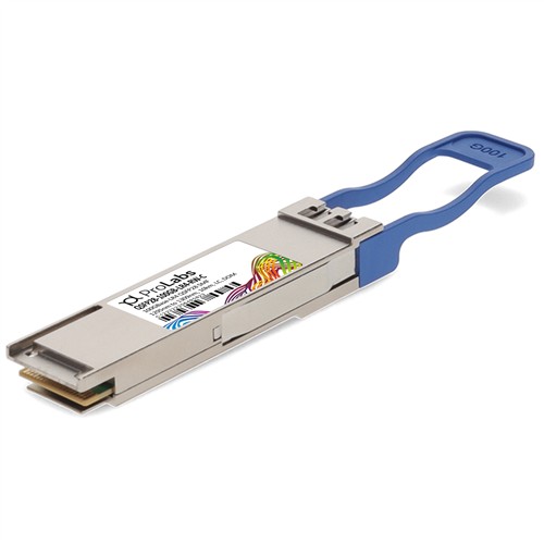 Picture of Ruckus Wireless® Compatible TAA 100GBase-LR4 QSFP28 Transceiver (SMF, 1295nm to 1309nm, 10km, LC, DOM)