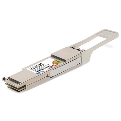 Picture of Cisco®, Alcatel-Lucent Nokia®, and Huawei® Compatible TAA 100GBase-ZR4 QSFP28 Transceiver (SMF, 1295nm to 1309nm, 80km, LC, DOM)