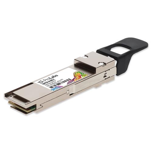 Picture of MSA and TAA 100GBase QSFP28 Loopback Transceiver with 0dB Attenuation, -40 to 85C